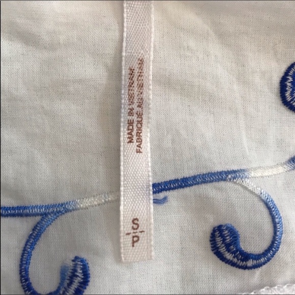 Free People soft white cotton top - Picture 4 of 6